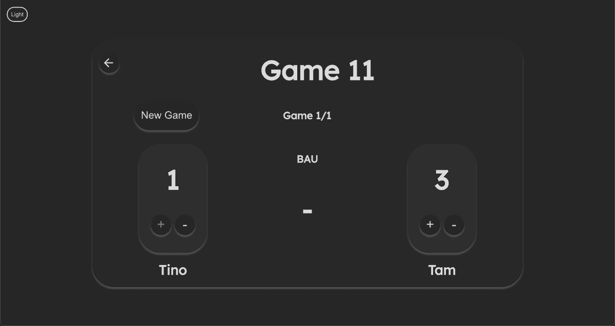 Screenshot of Table Time